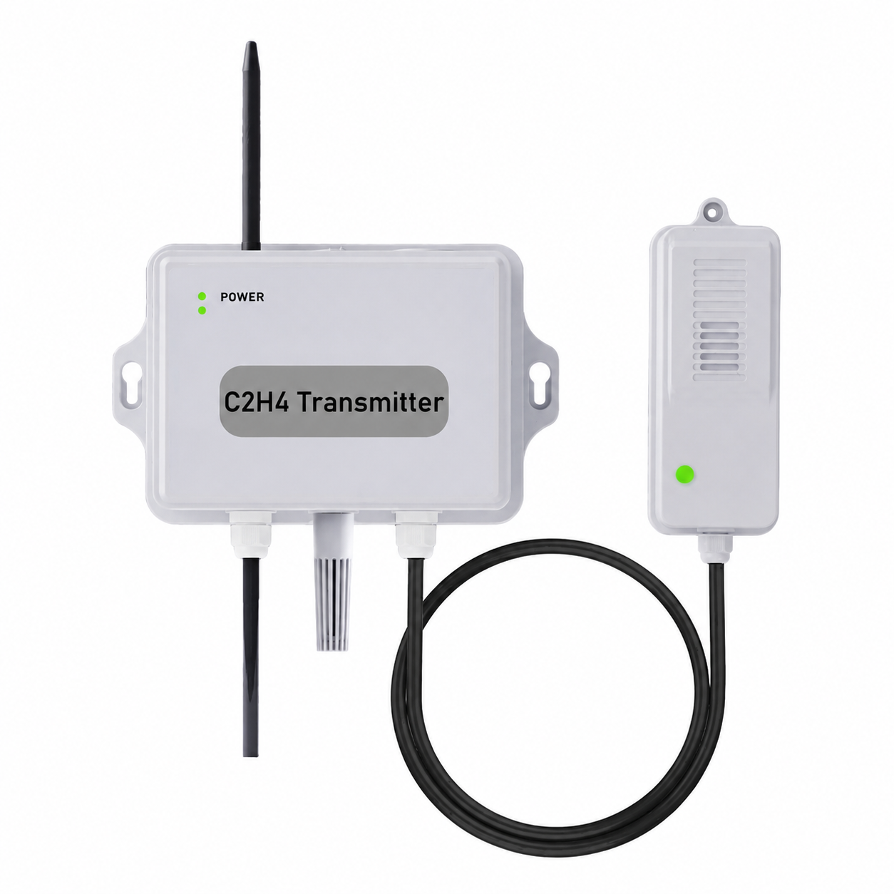 SGET10 เซนเซอร์ตรวจจับ ก๊าซเอทิลีน C2H4 Ethylene Gas Sensor YF500-C2H4(R) RS485 Modbus