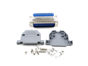 CND252 คอนเนคเตอร์ ตัวผู้+ฝาครอบ Connectors Hood D-SUB DB25 Male Set