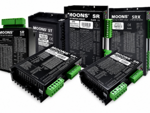 DMSTM0 ไดรเวอร์สเต็ปเปอร์มอเตอร์ 2 เฟส MOONS’ SR4-Plus Stepper Motor Driver 24-48VDC 1.0-4.5A