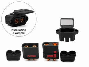 CNQS08-3 ขั้วต่อแบตเตอรี่ ตัวผู้และตัวเมีย+ฝาครอบ QS8-S Anti-Spark Connector Cover Set