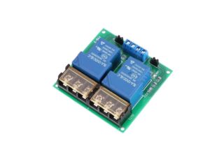 RY1202-3 โมดูลรีเลย์ Relay Module Coil 12V 2CH Active H/L Contact AC240V/30A