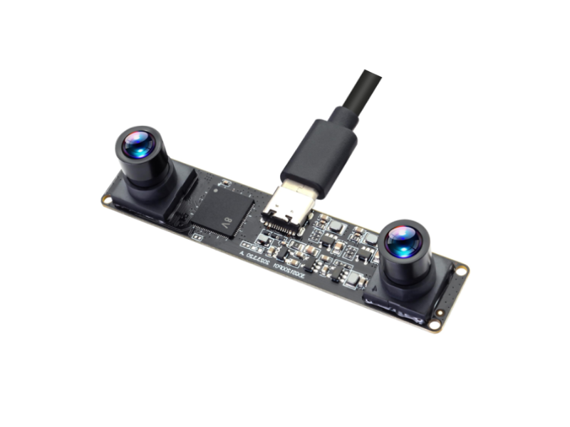 CR4M02 กล้องคู่ USB Camera Stereo Vision Global Shutter 4MP 1200P 120FPS 170°