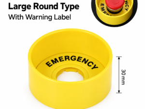 SWEP31-1 ฝาครอบป้องกันปุ่มหยุดฉุกเฉิน Emergency Stop Guard Protection Cover Switch F22-31-22mm