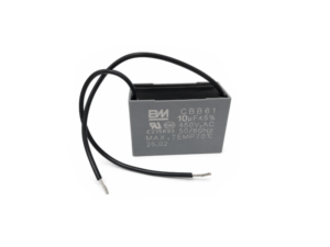 ECCA10 คาปาซิเตอร์มอเตอร์ Capacitor BM CBB61 10µF 450VAC Motor Run